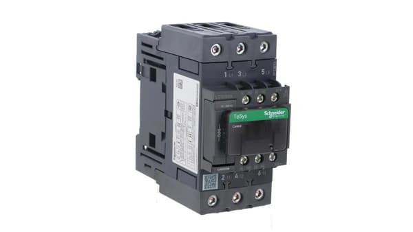 TeSys Deca Power Contactor 50A 3P 24V DC 1Z 1R (EVK) LC1D50ABD