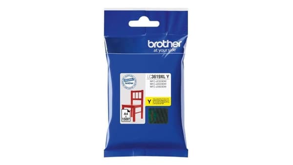 Brother LC3619XLY - gul - original - b