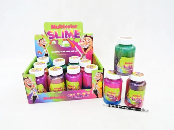 Hipo Slime i en flaska trefärgad 250 g