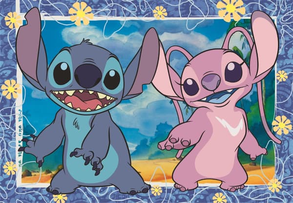 Disney Stitch palapeli 104 palaa