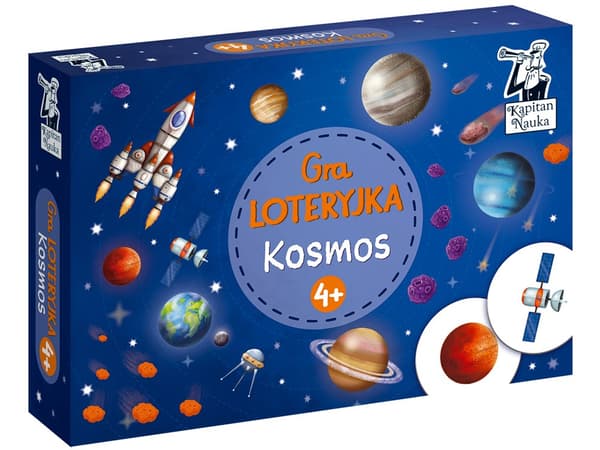 Kaptajn Science. Spil - Kosmos Lotteri 4+