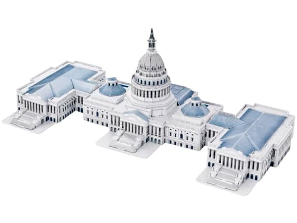 Capitol Hill 3D-puslespil 132 brikker 3D-puslespil ZA5400