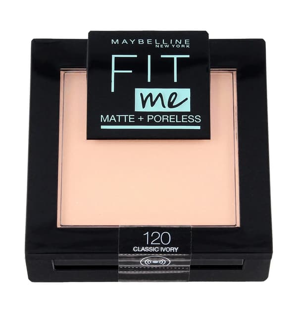 Maybelline Ansiktspuder Fit Me Matte Poreless Pressed Powder 120 Classic Ivory 9g