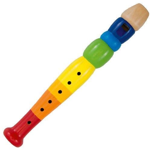 Farverig fløjte, musiklegetøj, Goki 61921