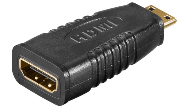 MicroConnect Adapter Mini HDMI M - HDMI F Mini HDMI han - HDMI hun