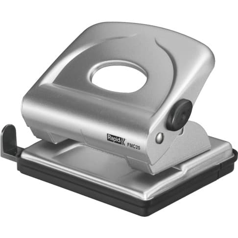 Hålslag Rapid 25 ark Silver (10K362U)