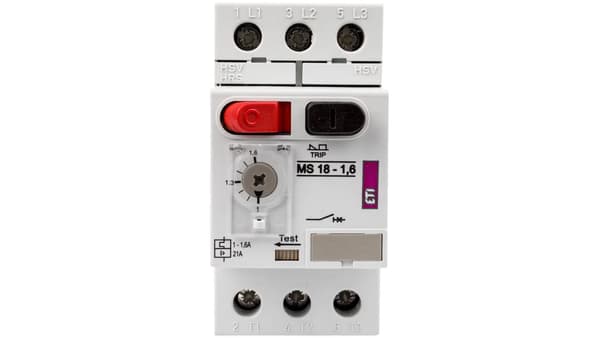 Motorafbryder 3P 0.55kW 1-1.6A MS18 004600345