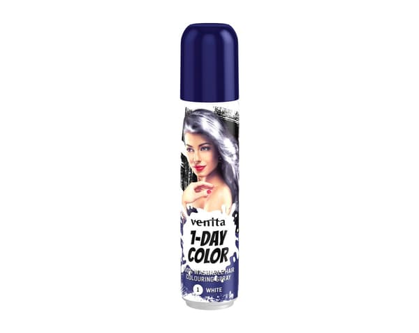 Venita 1-Day färgspray 1 Lätt vit
