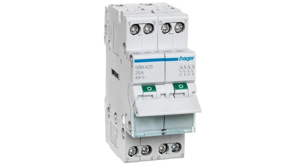 Moduulijatkojohto 25A 4P SBN425