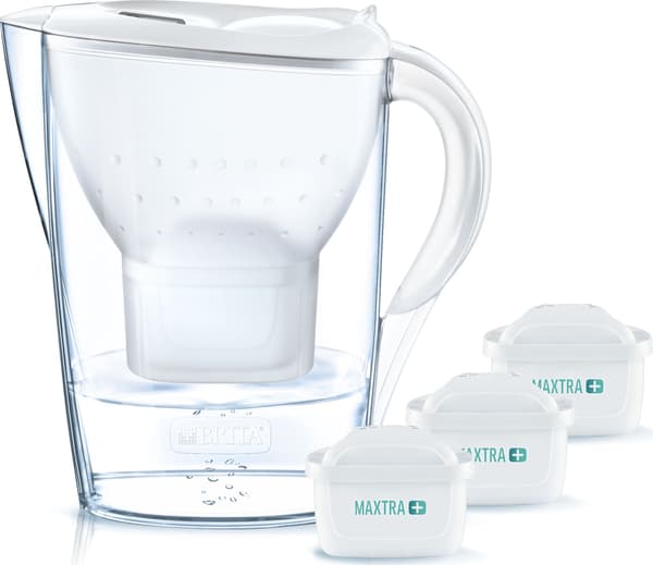 Brita Marella + 1 suodatin MAXTRA PRO Pure Performance valkoinen