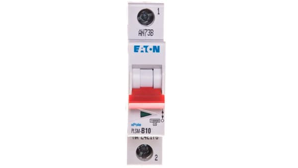 Adapterafbryder 1P B 10A 10kA AC PLSM-B10-MW 242176
