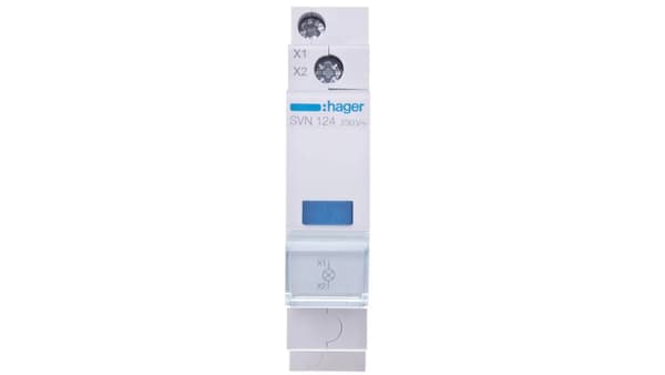 Hager LED-signallampa 230V AC blå - SVN124