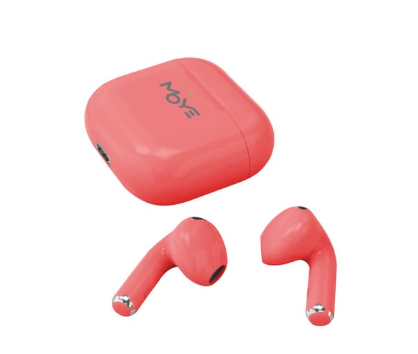MOYE AURRAS 3 LITE TRUE WIRELESS HÖRLURAR RÖD