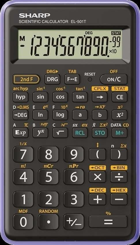 SHARP LASKIN TIETEELLINEN EL501TBVL