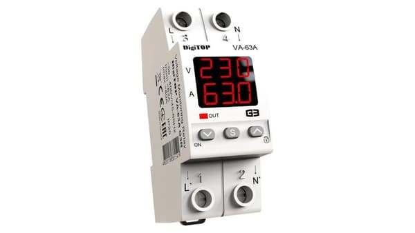 Spændingstransmitter med prad-kontrol DigiTop VA-63A G3R