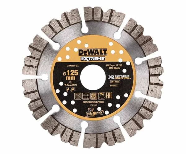 DEWALT Diamantsavklinge 125x22.23