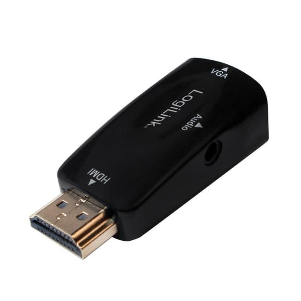 LogiLink - videokonverter - sort