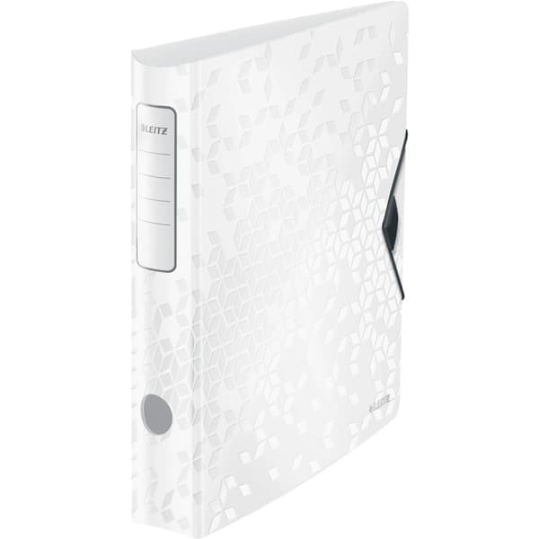 Ringbind Leitz Ringbind LEITZ A4 50 MM 180 WOW ACTIVE WHITE