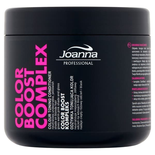 Joanna Professional Color Boost Complex sävyttävä hoitoaine väri 500 g