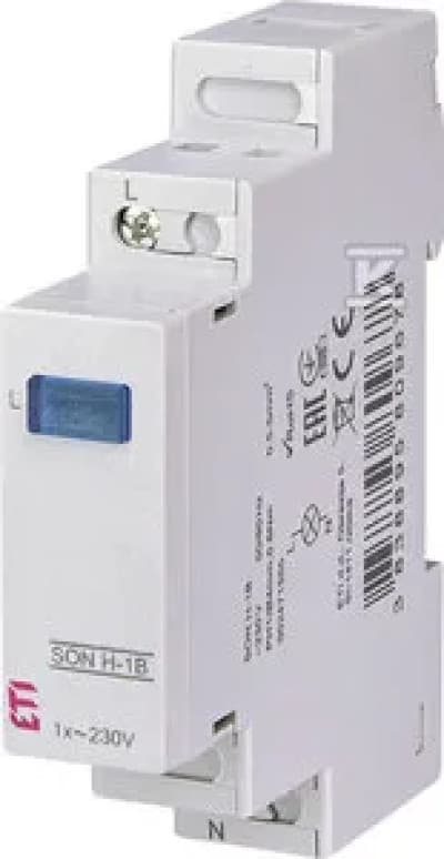 Spændingsindikator (1 x blå LED) SON H-1B 002471555