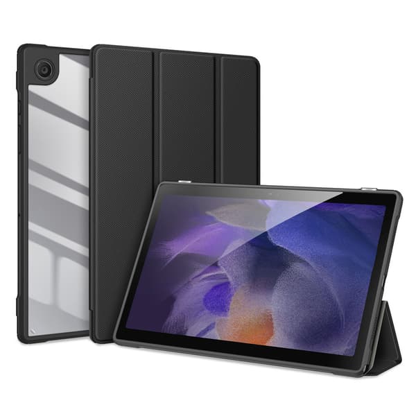 Dux Ducis Toby Robust Flip Smart Cover til Samsung Galaxy Tab A8 10.5'' 2021 Sort