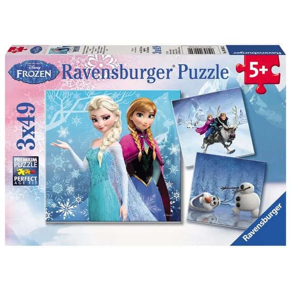 Disney Frozen 2 palapeli 3x49 palaa