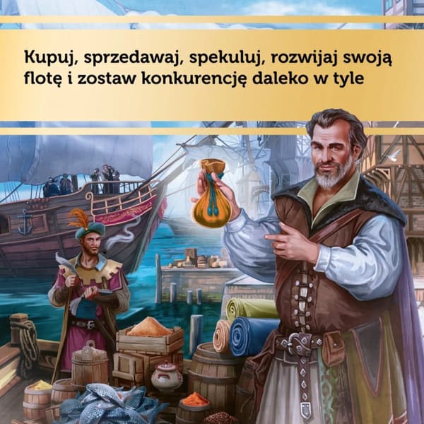 Brætspil Købmænd og Søfolk TREFL