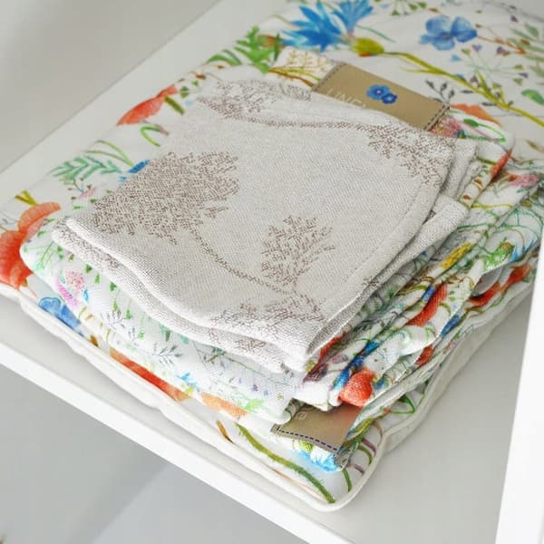 Texpol 90474-BAMBU LINNEBLÖJA 30X30 CM-ZAKARD VILD DILL