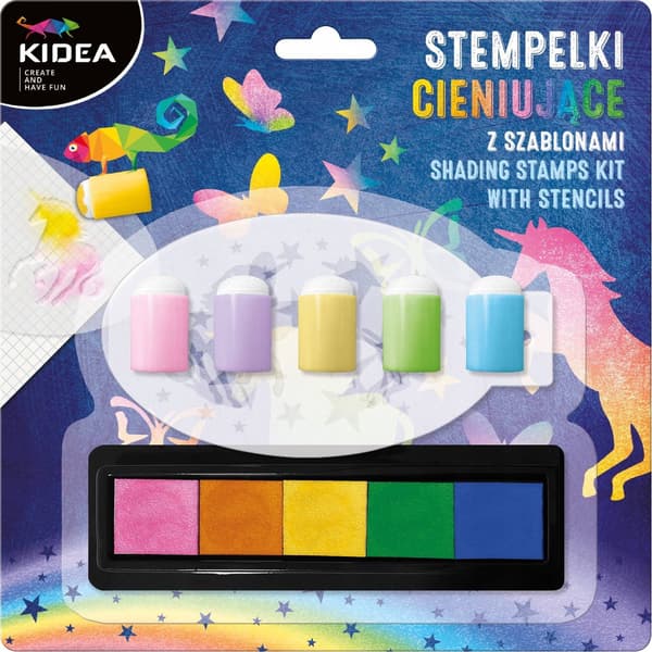 Varjostusleimasimet KIDEA-sapluunoilla
