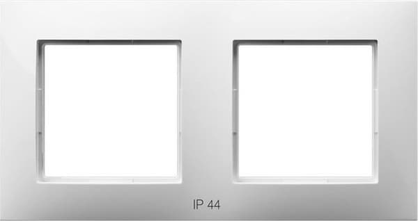 Ospel ARIA Dobbeltramme til forbindelsesled IP44 hvid RH-2U/00