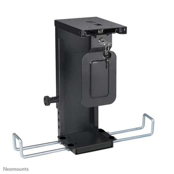 NEOMCOUNTS BY NEWSTAR CPU-D075BLACK/LK Computerholder PC højde: 20-36cm PC bredde: 5-10cm lås sort