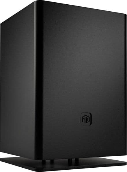 HGC Osmi 3.1 Aluminium Mini-ITX Kabinet - Sort