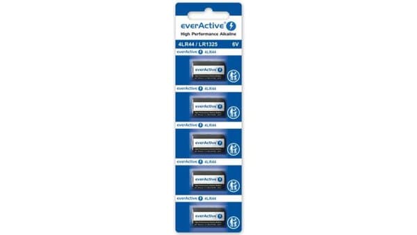 4LR44 5BL EverActive Alkaline