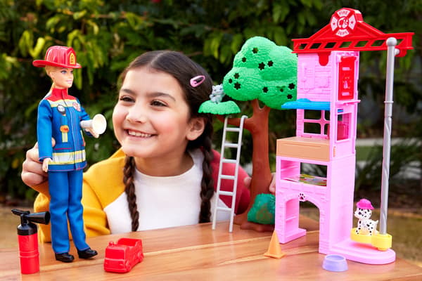 Barbie Brandstation docka
