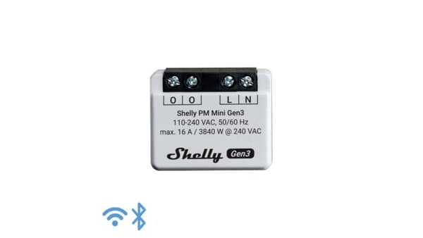 Ohjain Shelly PM Mini Gen3