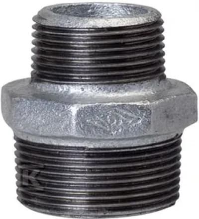 NIPPEL REDUK 2.5X2 GALVANISERET N8 NR40