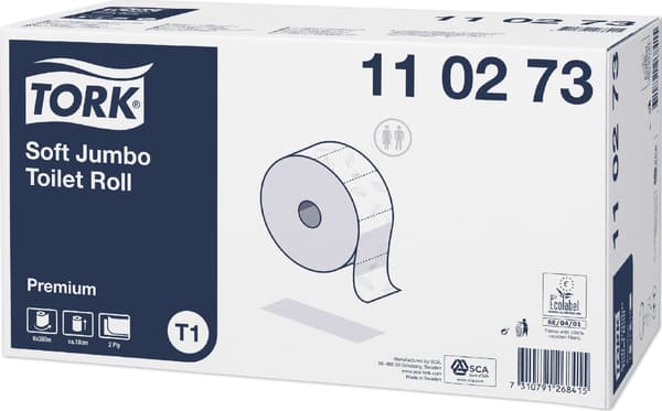 Vessapaperirulla Tork Ø 26 cm (6 osaa)