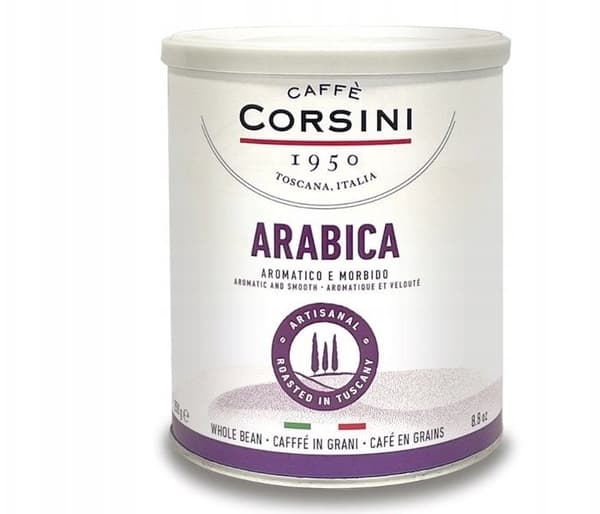 Caffe Corsini Arabica hela kaffebönor 250g