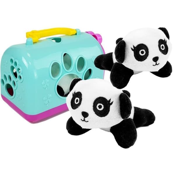 Lille Panda med Transporter Maskot