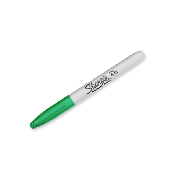 Sharpie MARKER SHARPIE FINE GRØN PERMANENT MARKER - S0810960