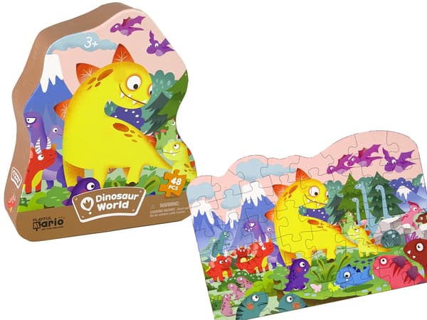 Palapeli 48 Dinosauruksen tulivuori