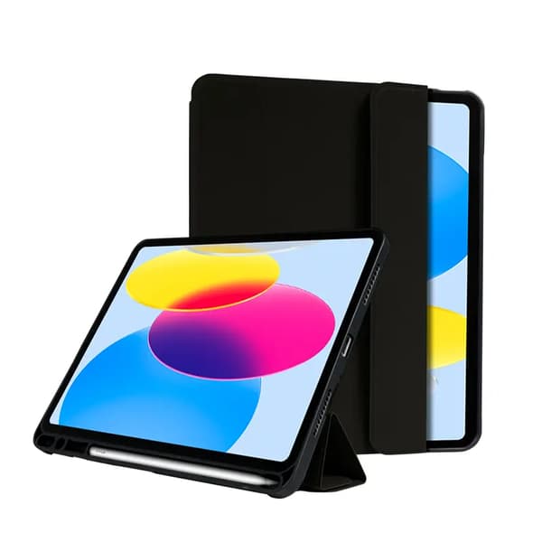 Crong FlexFolio til iPad 10.9\" (2022) med Apple Pencil Sort