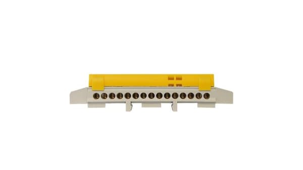15-spårig gul DIN-skeneterminal TH35 IP20 E.4175