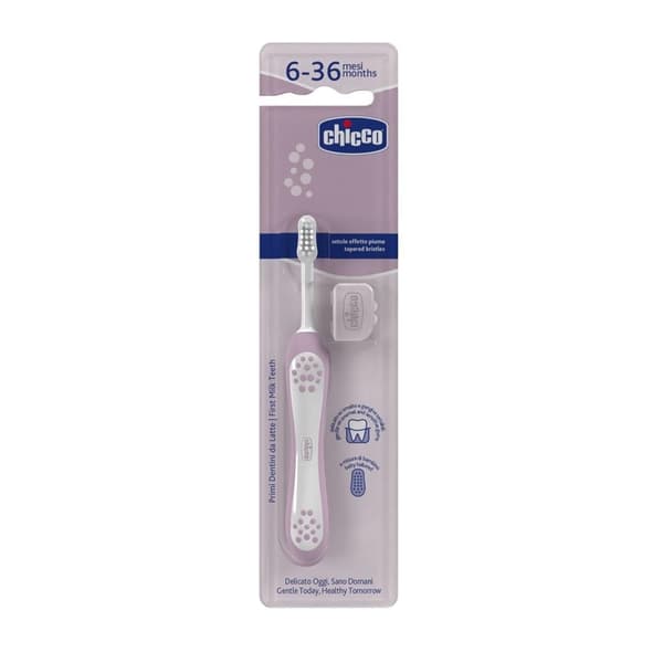 CHICCO-120810-TANDBORSTE LILA 6-36M