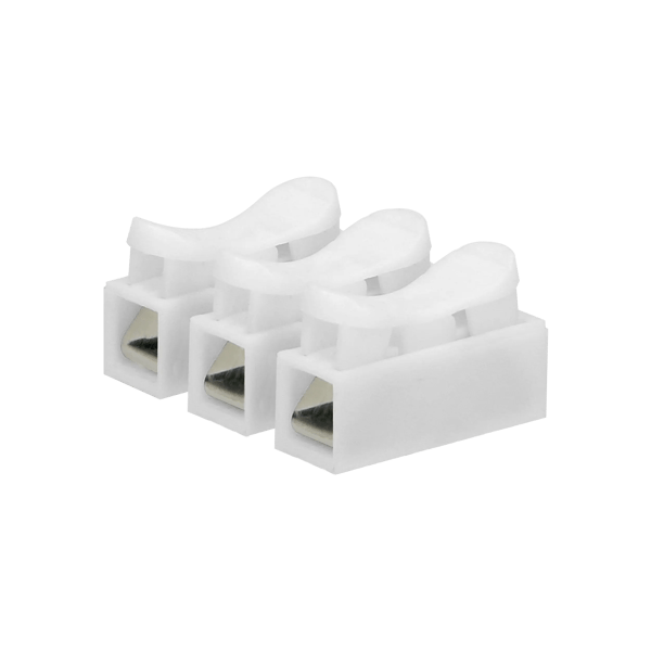 Kolmiratainen jousiliitin, 3x2,5mm², 10 kpl
