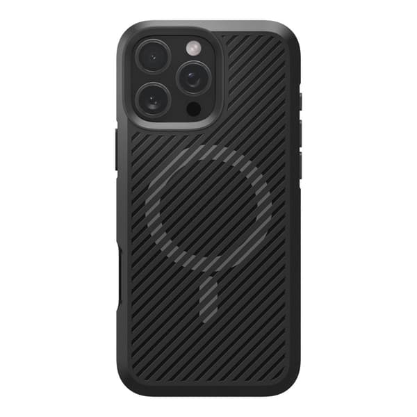 Spigen Core Armor Mag MagSafe -suojakuori Apple iPhone 16 Prolle, mattamusta