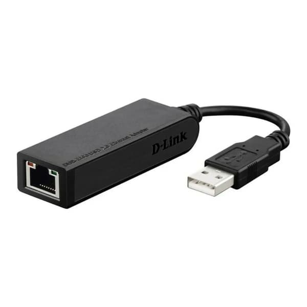 USB 2.0 till RJ45 Nätverksadapter D-Link DUB-E100 10/100 Mbps