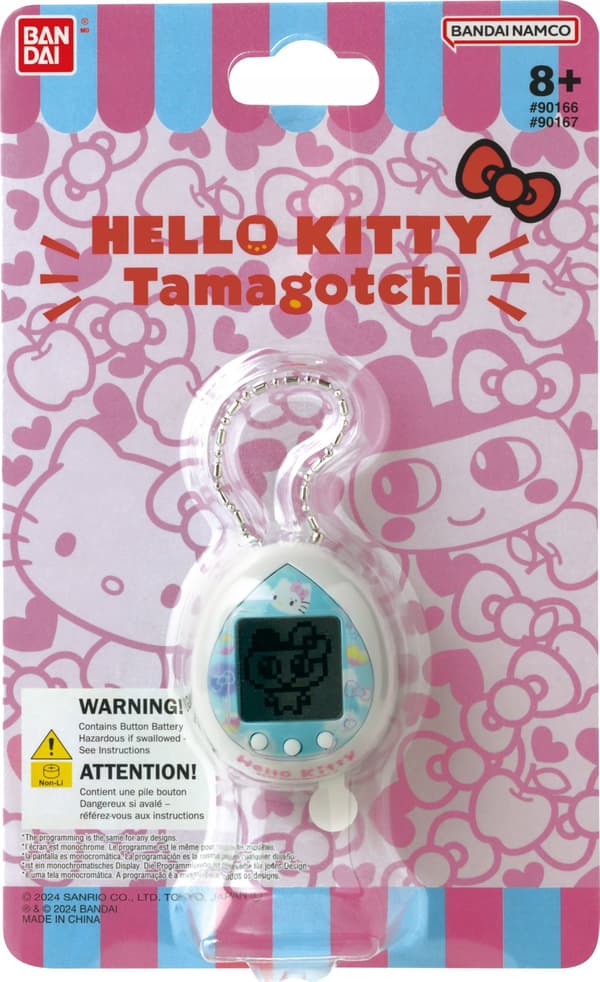 Hello Kitty 50-årsjubileum blå Tamagotchi