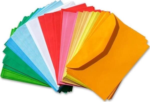 Farvede kuverter B6 (100 stk.)