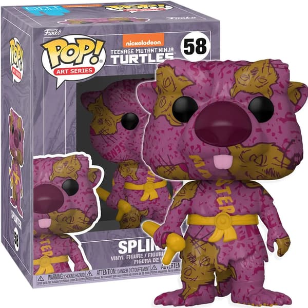 POP figur Ninja Turtles 2 Splinter Eksklusiv